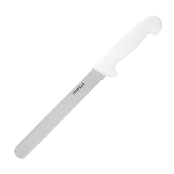 Hygiplas broodmes 20.5cm wit