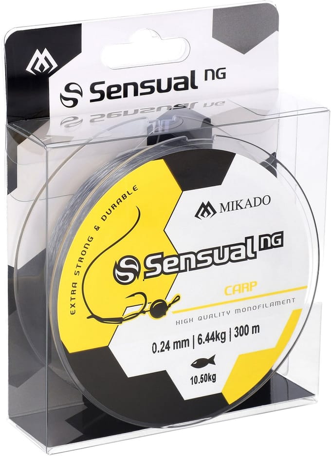 Nylon Vislijn 0,40 mm – 26,5 kg – 300 m – Geel – Karper – Mikado
