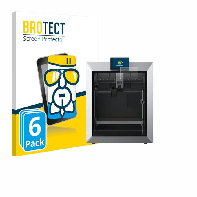 Screenprotector 6 Stuks voor Qidi Tech Q2 Beschermglas transparant