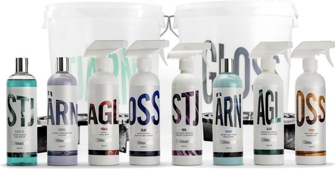STJÄRNAGLOSS - The Ultimate Detailing Bucket Kit