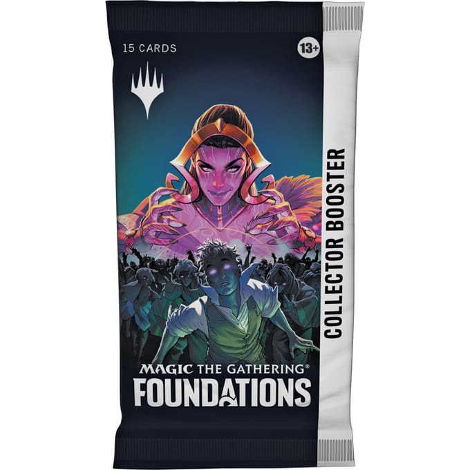 Magic The Gathering Foundations Collector Booster Trading Cards (15 Magic Cards)