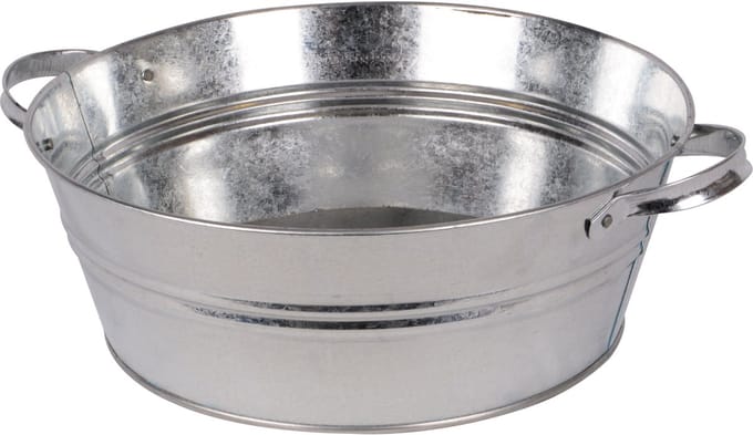 UNUS® Zinken kuip 12 liter mini vijver champagnekoeler