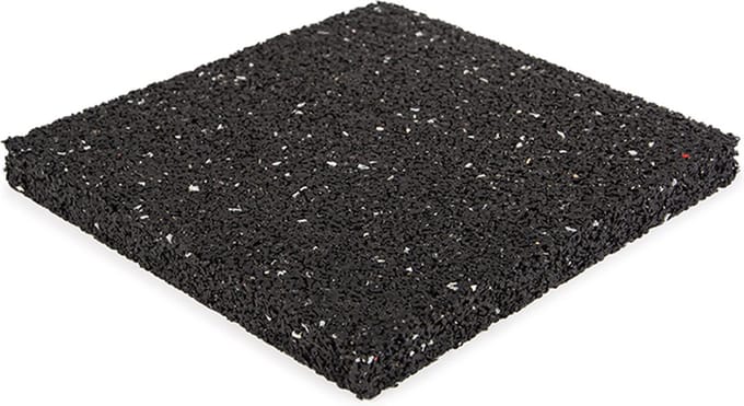 Rubbermagazijn - Rubber tegeldragers - 40 tegels - 20x20cm - Dikte 2cm - Terrasdrager