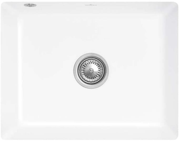 Villeroy & Boch Subway 60 - Keramische spoelbak 55x44 cm, CeramicPlus, Stone White 331001RW