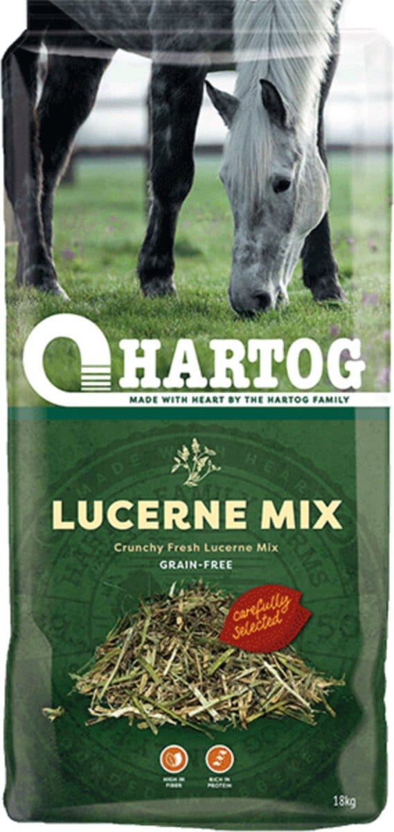 Hartog Lucernemix - 18kg - Paardenvoer