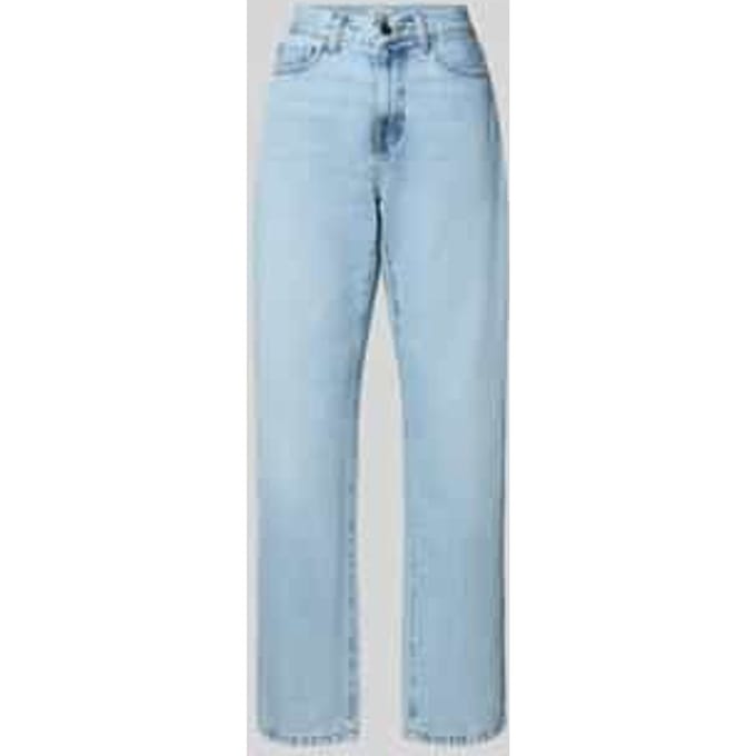 straight fit jeans van pure katoen model 'Noxon'