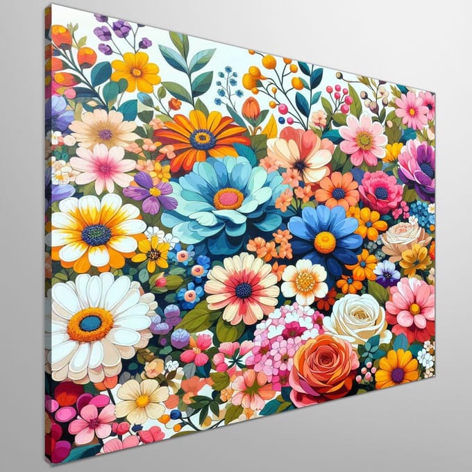 Kunstprint | Wanddecoratie | Canvas | 100 × 100 cm