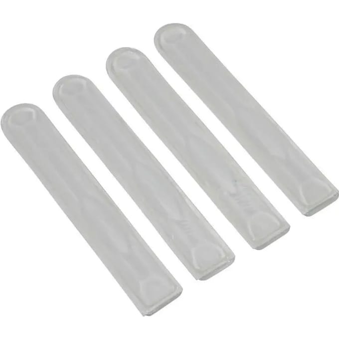 Set van 4 gel-comfortstrips onder het stuur met lijm P2R 3m