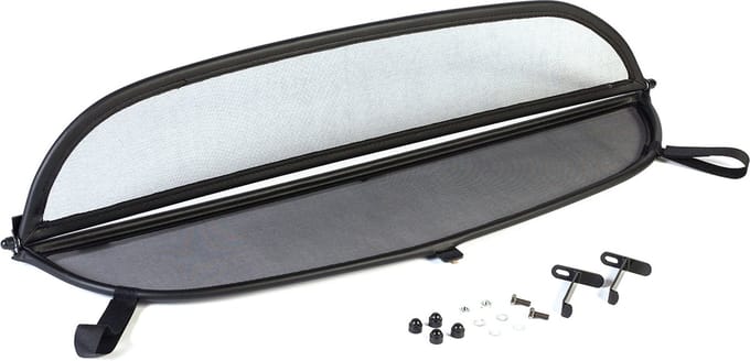 Cabrio Windscherm Mercedes SL R230 | 2001 - 2012 | Zwart