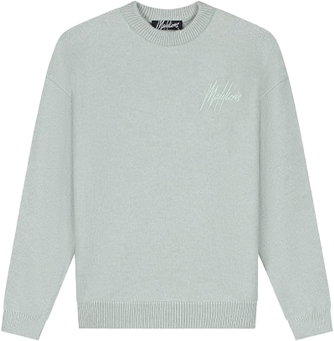Malelions Oversized Knitted Signature Sweater