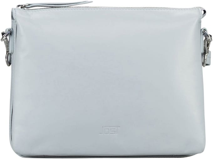JOST Leren schoudertas Arva Shoulder Bag Misty Blue blauwgrijs
