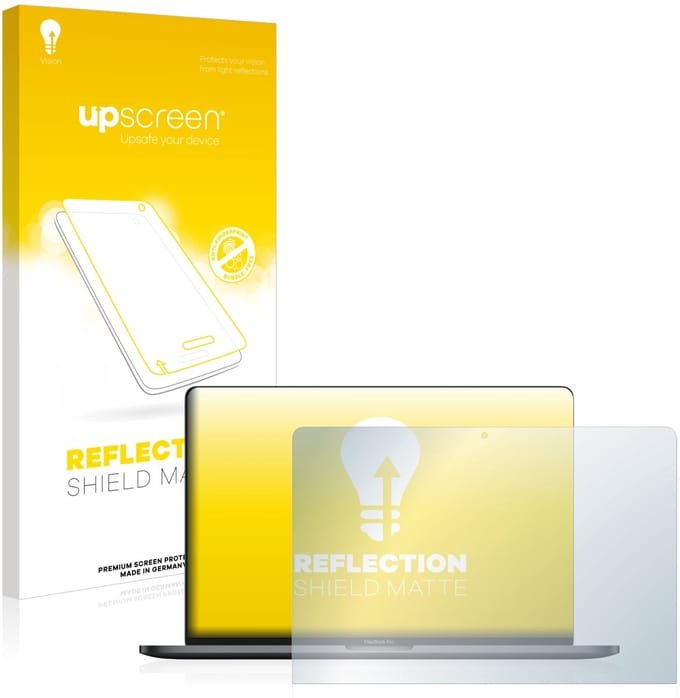 upscreen - Screenprotector voor Apple MacBook Pro 13" 2022 - Folie Beschermfolie anti glare matte