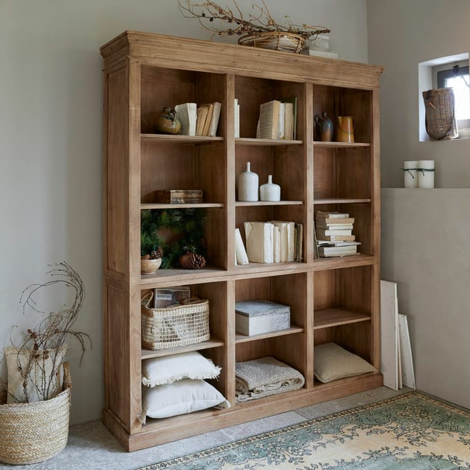 LOBERON Kast Alamoni antiekbruin