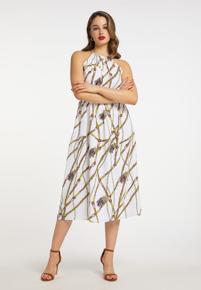 faina Elegante Midi Dress koosh