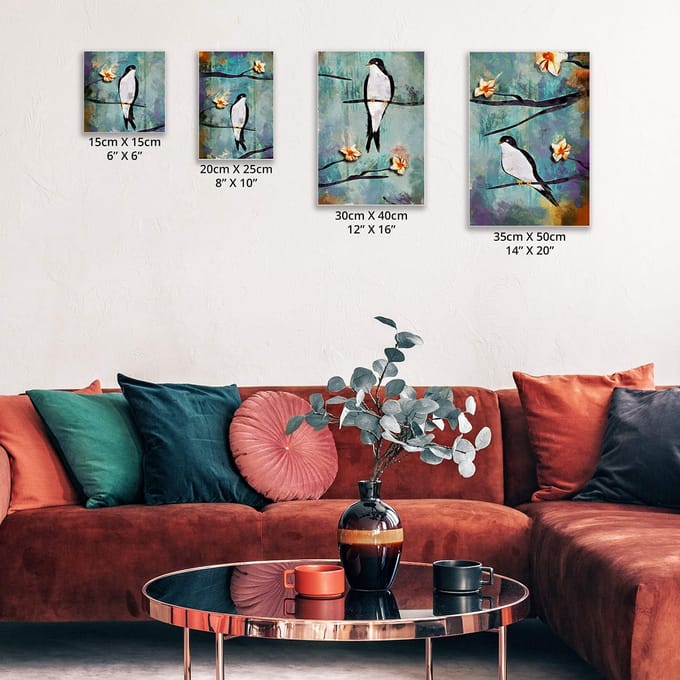 Unyqoos ® Schildersdoekenset voor Creatieve Kunstprojecten met Diverse Maten en Accessoires