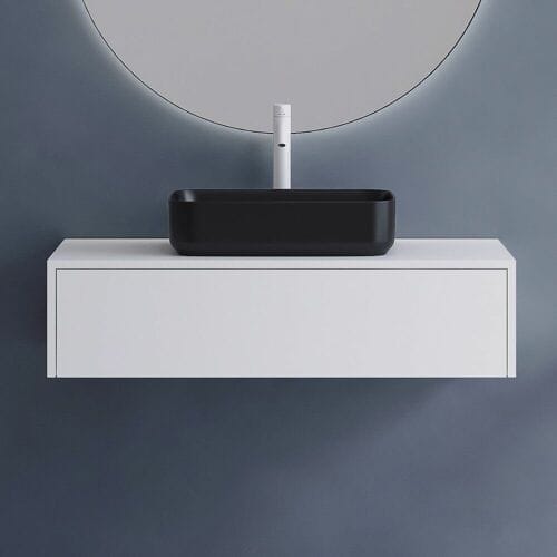 Megabad Profi Collection Art washbasin console 100 cm with 1 drawer 21MF1001100I