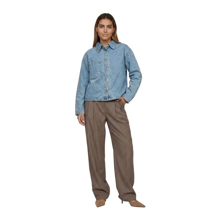 Denim overhemd voor dames Norr Kenzie