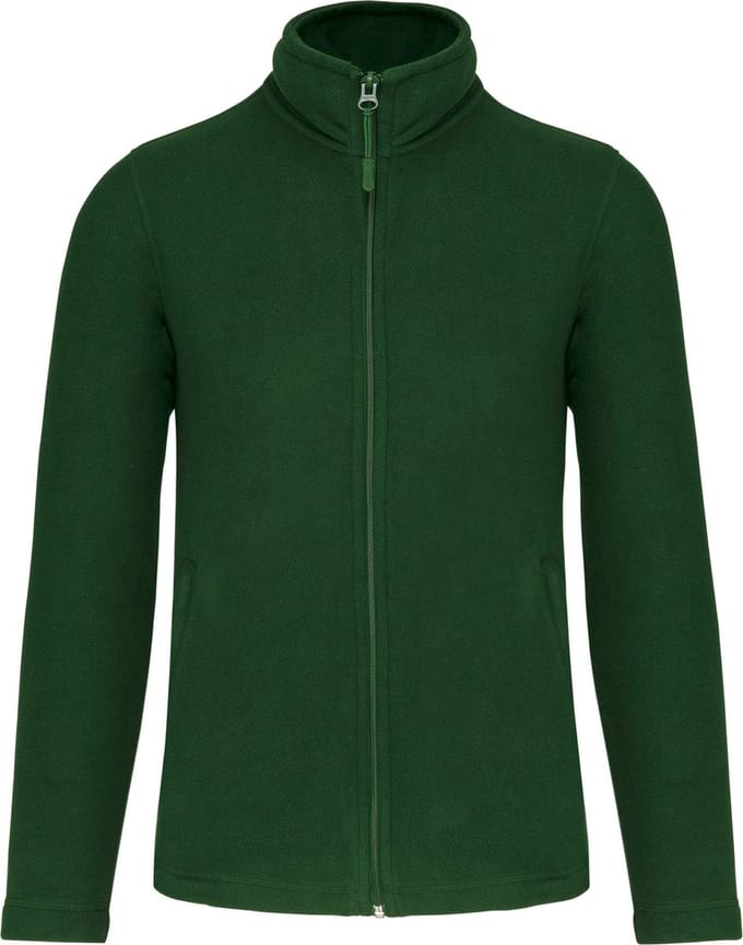 WK. Designed To Work Microfleece Vest Met Rits WK903 - Forest Green - M