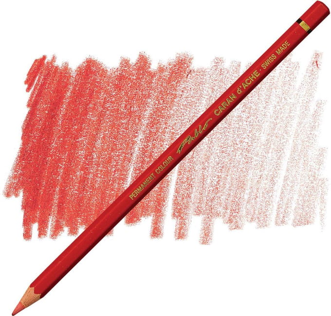 Caran d'Ache Pablo kleurpotlood 070 scarlet