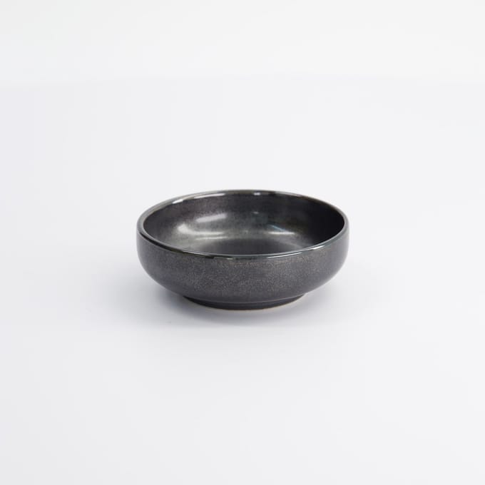 Tokyo Design Studio - Tetsu Kessho Matte Kom - Matzwart - Ø9 cm - Porselein
