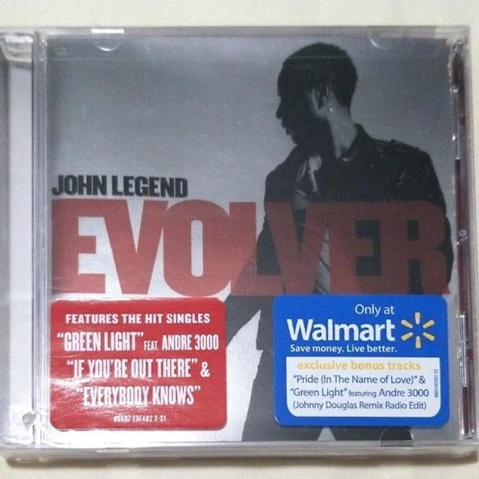 CD JOHN LEGEND - Evolver  88697137402 Getting Out Our 2008 US Soul/Funk Gebruikt black
