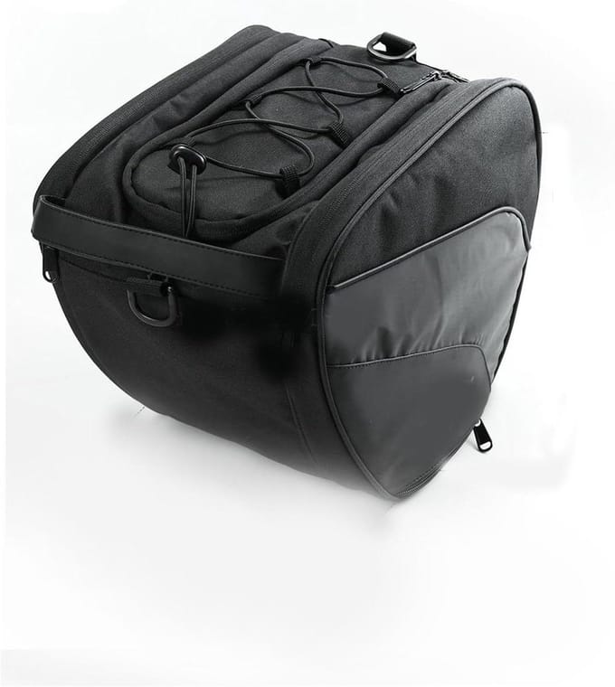 Motorfiets Tas - Scooter Bagage - Veilig Transport - Universele Pasvorm - 1200 gram - Zwart