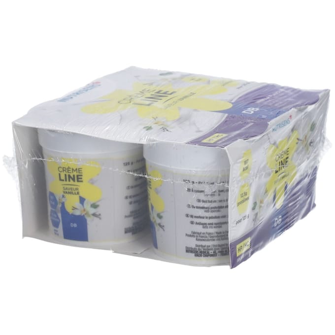 Hyperdrink Cremeline 2kcal Saveur Vanille 4x125 Voeding