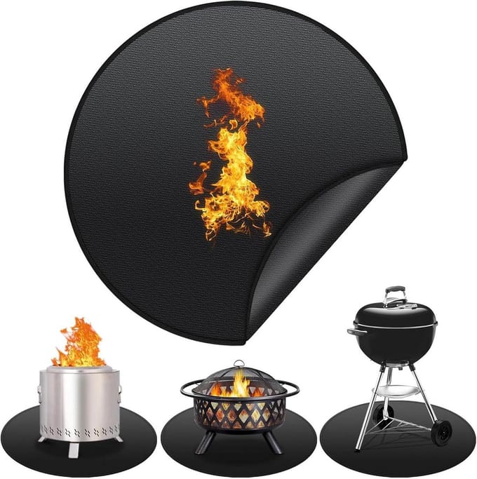 Vuurvaste Mat - Hittebestendige Haardmat - Open Haard - Brandmat