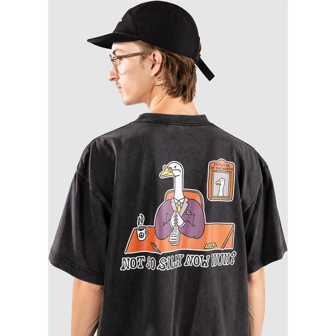 A.LAB Not So Silly Me Boxy T-Shirt zwart