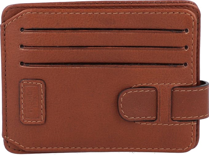 Picard Authentiek Creditcardetui Leer 10,5 cm - 6 Sleuven - cognac