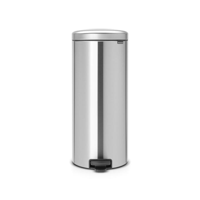 Brabantia NewIcon Prullenbak - 30 liter - Matt Steel