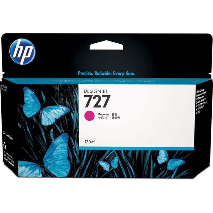 Inktcartridge hp b3p20a 727 rood