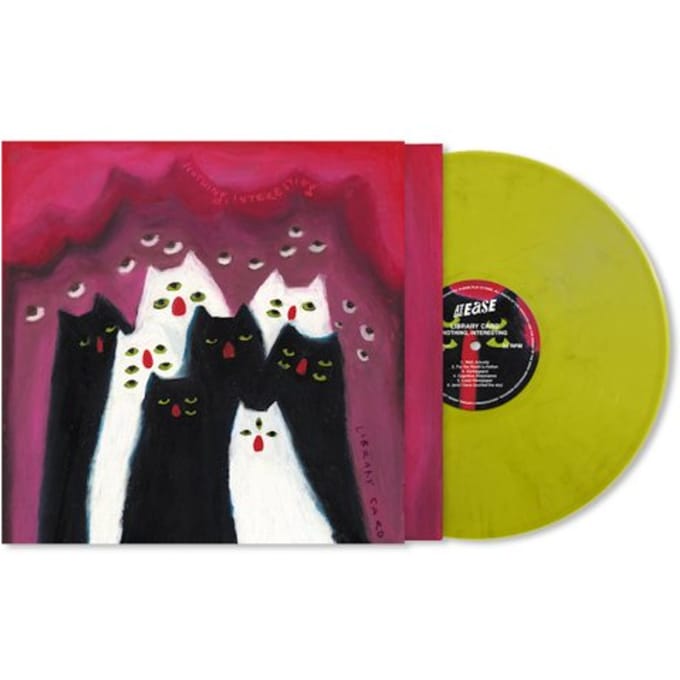 Nothing, Interesting -Psychedelic Green Vinyl- - Library Card