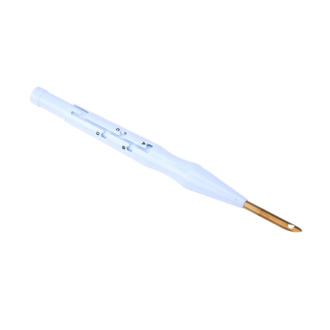 Borduur naald punch verstelbare naald pen kit gereedschap voor DIY knutselen white