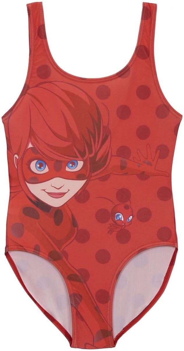 Miraculous Ladybug Badpak Stippen Rood