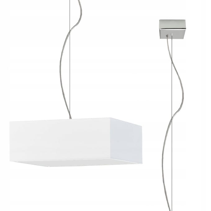 Hanglamp met verstelbare kap, LED E27, vierkant, MOTO