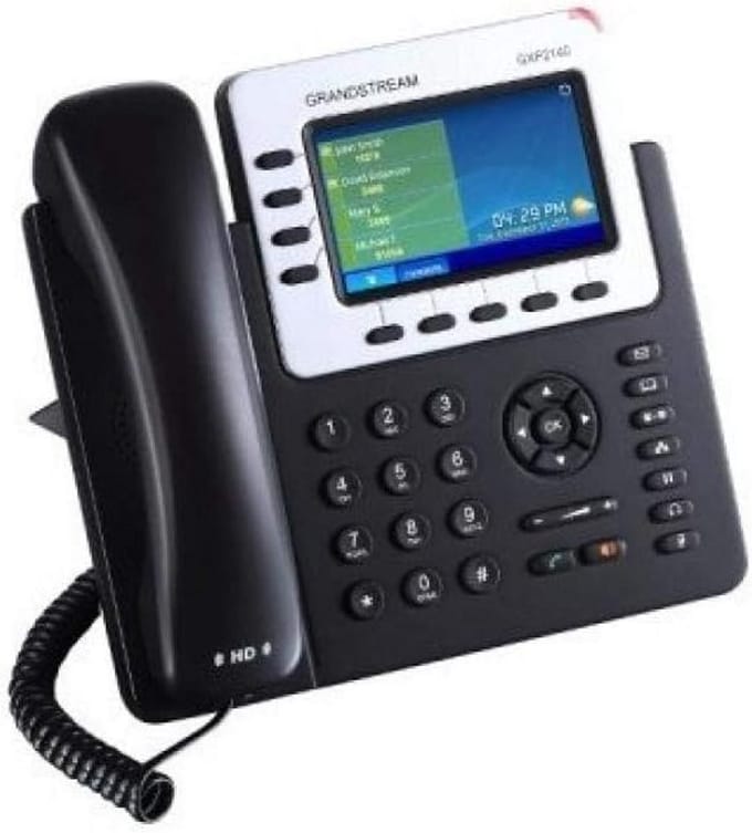 HD IP Telefoon Zakelijk met Kleurenscherm en Gigabit Ethernet