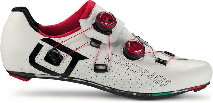 Crono CR-1 Fietsschoenen Wit Zwart - Maat 44.5
