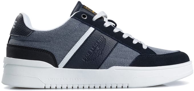 PME Legend - Heren Sneakers Grummer - Blauw - Maat 45