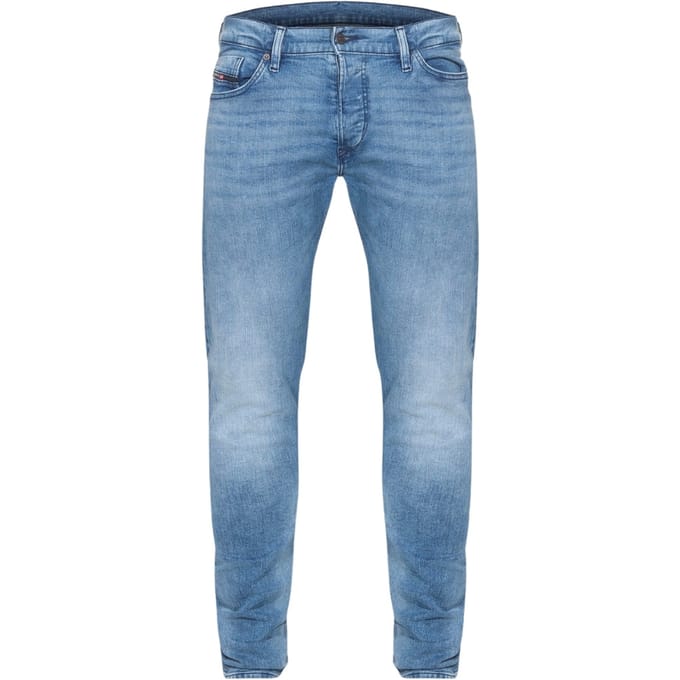 Diesel Tepphar-X skinny-fit effen blauwe jeans