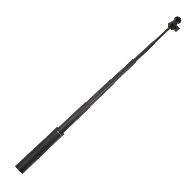 Tige d'extension stabilisatrice 69 cm, perche à selfie extensible avec filetage de 14 pouces et rotule
