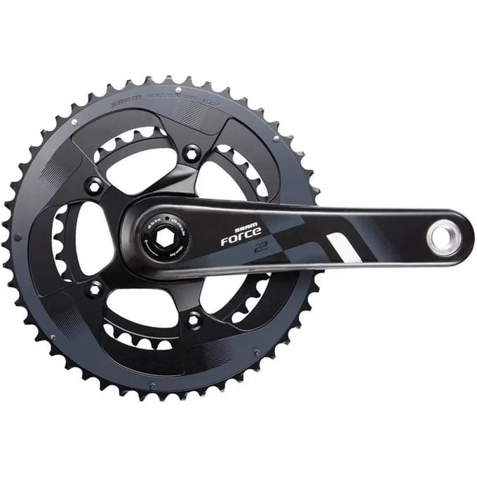 Crankstel sram force 22 50-34 tands  gxp 170mm 11 speed exclusief cup - ZWART