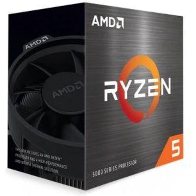 AMD Ryzen 5 5600X Boxed - Desktop processor - CPU - 6 Core - 12 Threads - 3,7GHz/4,6GHz - Socket AM4 - Inclusief koeler