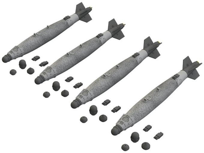 Eduard Modelbouwpakket - SIN648154 Bewapening voor F/A-18C - Accessoires set - 1:48 - Modelbouw