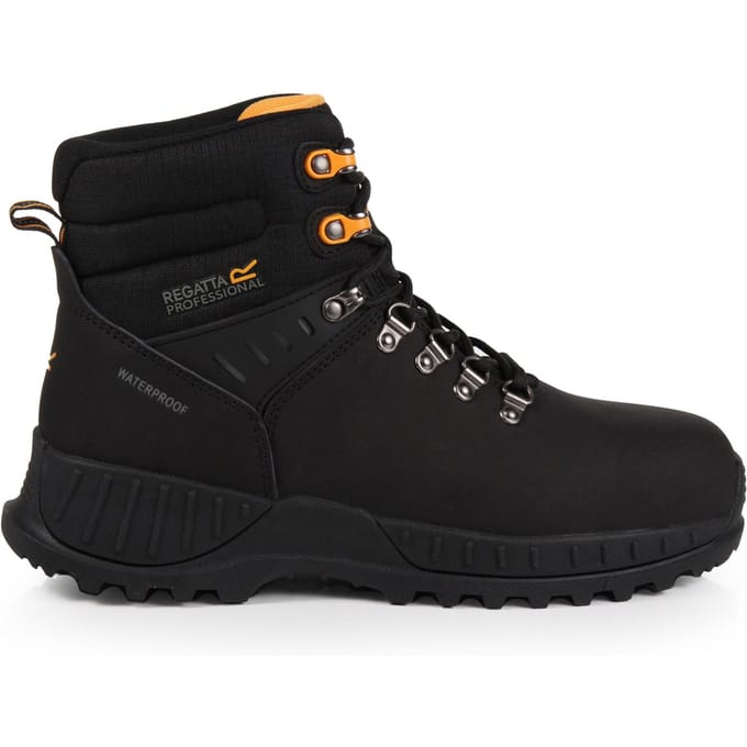 Regatta Heren Grindstone Nubuck Laarzen (Zwart)