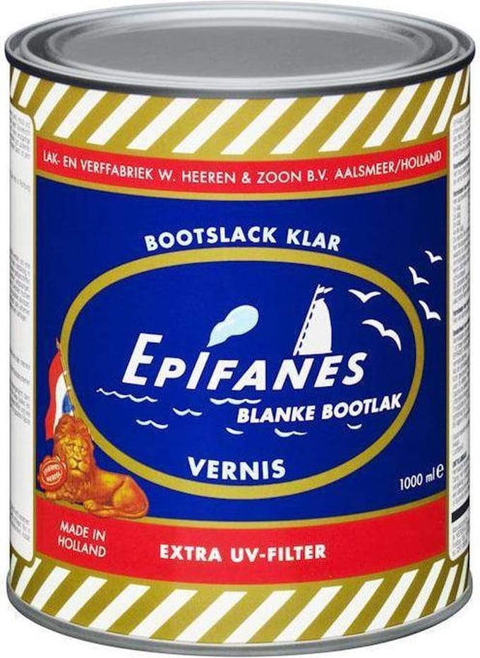 Epifanes Bootlak Blank 5 liter - JACHTLAK - BLANKE LAK _ HOOGGLANSLAK