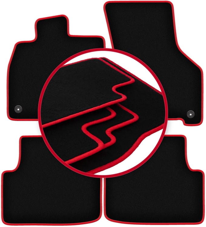 CARLUX-RED automatten voor: Skoda Audi A3 8Y MHEV 0 (2020-)