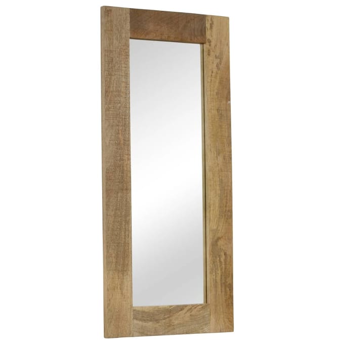 Vidaxl Spiegel met Frame van Massief Mangohout, 50 X 110 Cm