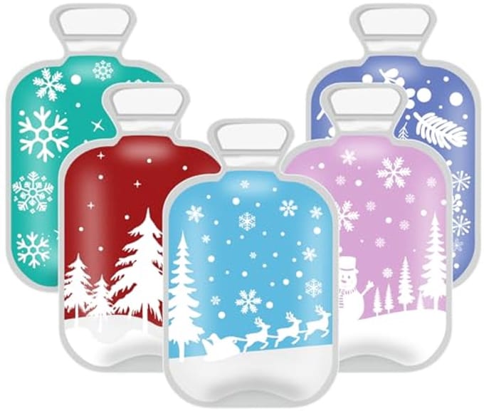 Herbruikbare Handwarmer voor Kinderen - Set van 6 met Kerstthema