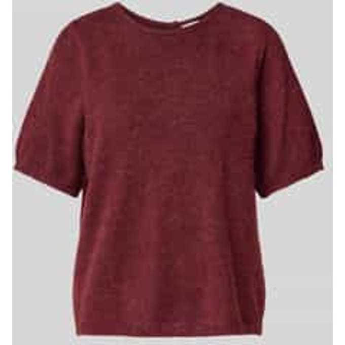 Gebreide pullover met ronde hals, model 'KAMARA'
